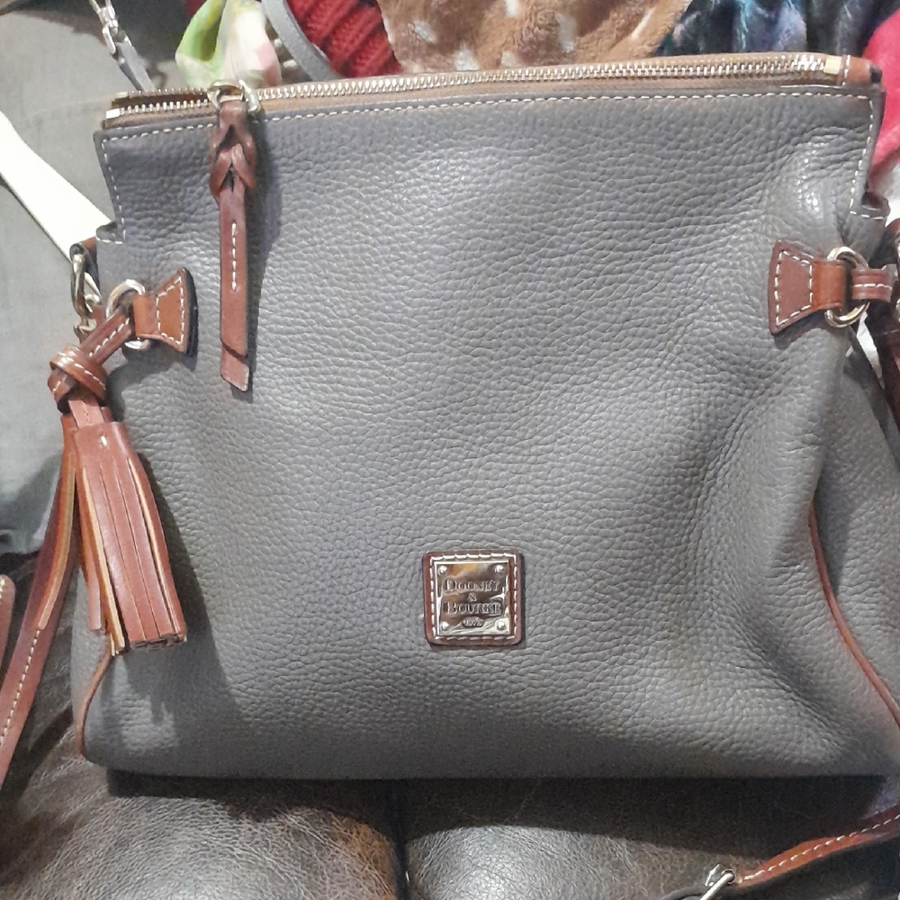 Dooney & Bourke Dark Gray Crossbody Bag